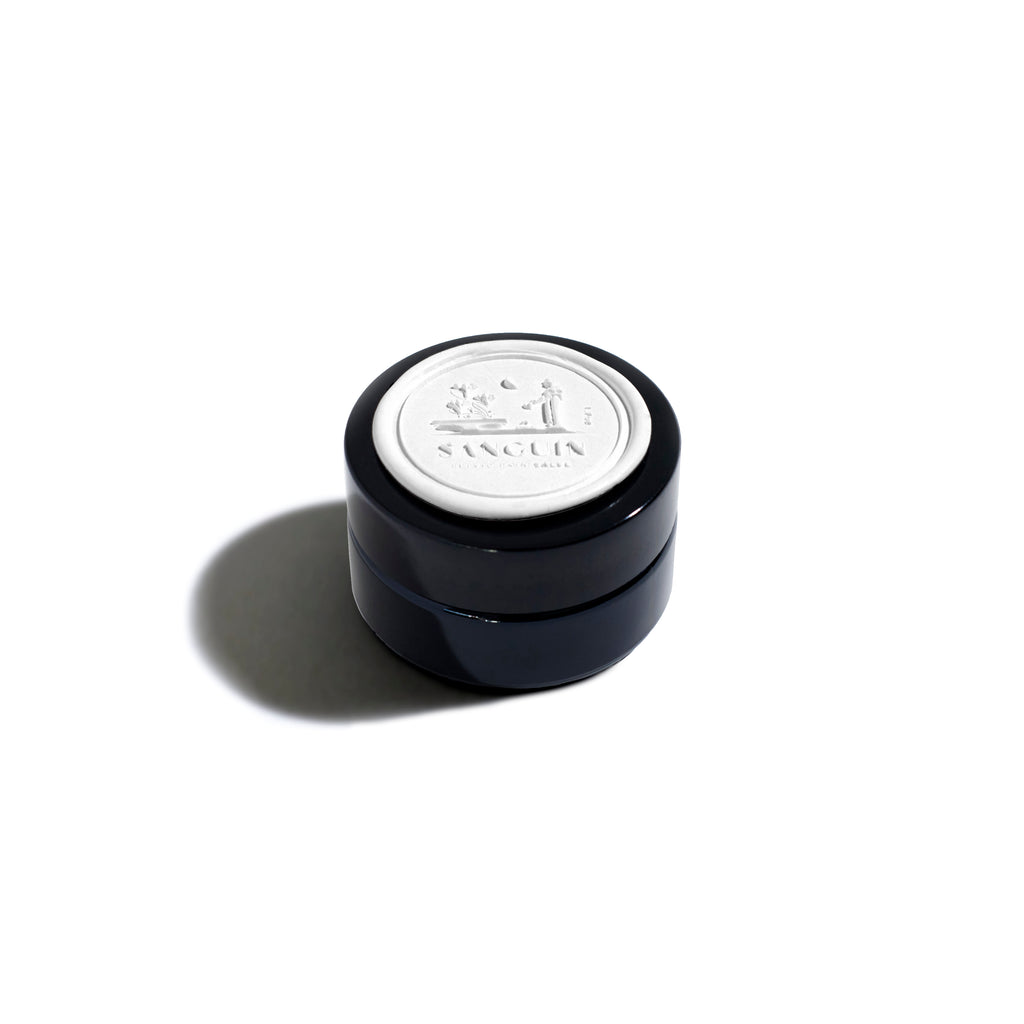 Sanguin's Pelvic Pain Salve is formulated with a blend of powerful botanicals, each one revered for its potent gynecological benefit and ability to alleviate menstrual cramps, as well as pelvic pain associated with endometriosis, PCOS, fibroids, adenomyosis, and cysts.